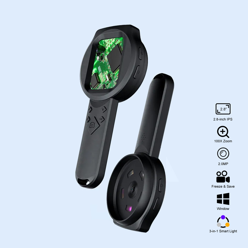 Electronics Repair Glasses - Microscópio Portátil Inteligente com Lente de
