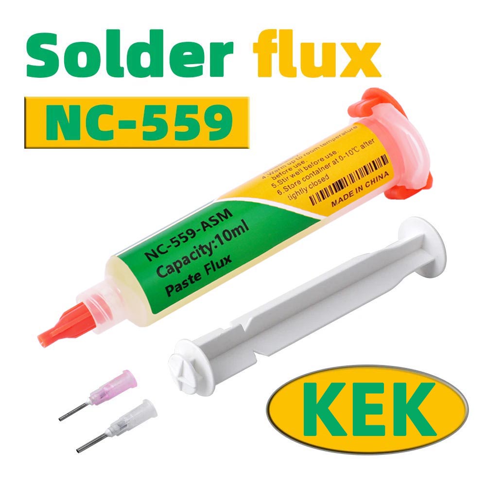Soldering Flux Liquid - Pasta de Solda Original KEK NC
