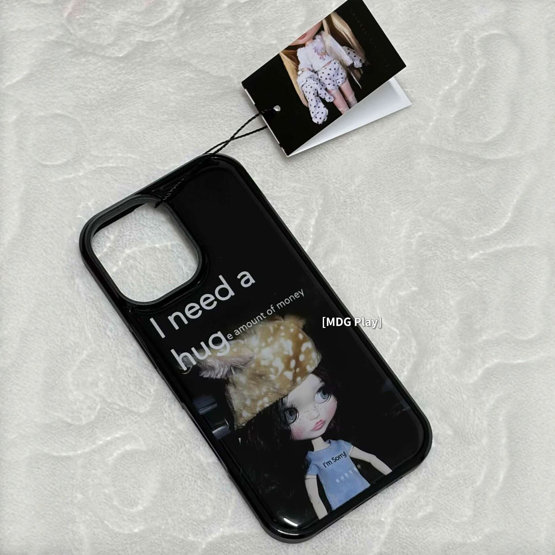 Back Cover Adhesive - Capa de Celular Coreana Estilo Ins