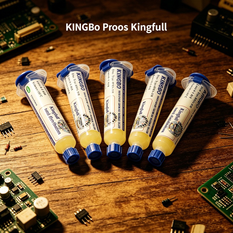 Soldering Flux Liquid - Pasta de Fluxo de Solda KingBo