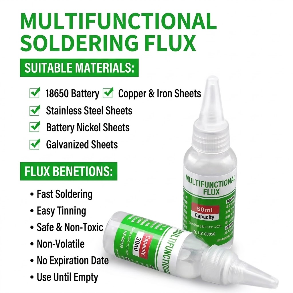 Fluxo de Solda Líquido Multifu - Soldering Flux Liquid avaliação e preço