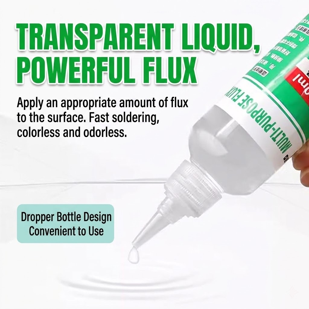 Fluxo de Solda Líquido Multifu - Soldering Flux Liquid avaliação e preço