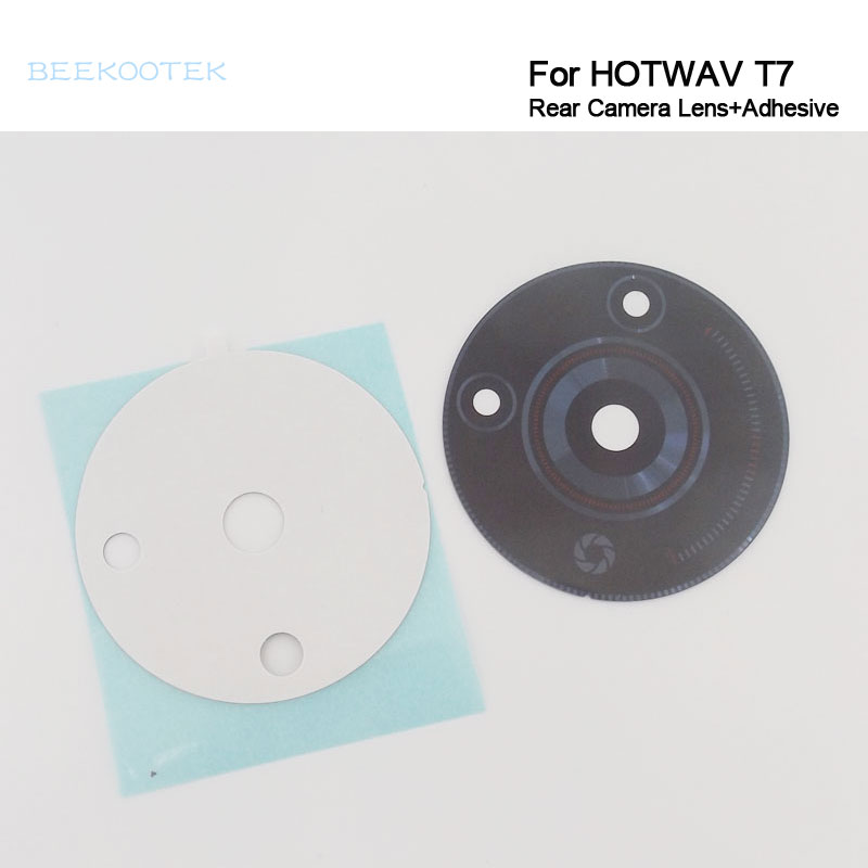 Novo original hotwav t7 lente  - Back Cover Adhesive avaliação e preço