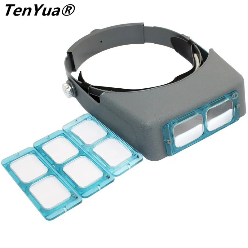 TenYua 1.5x 2x 2.5x 3.5x Cabeç - Electronics Repair Glasses avaliação e preço
