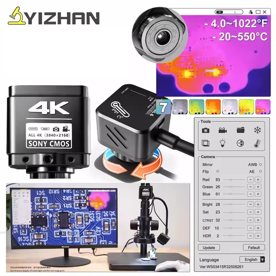 Câmera de Microscópio Térmico  - Electronics Repair Tools avaliação e preço