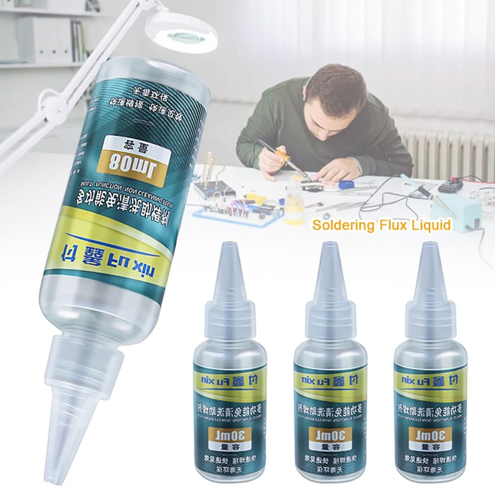 Fluxo de Solda Líquido de Aço  - Soldering Flux Liquid avaliação e preço